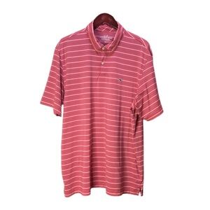 Vineyard Vines Performance Mens XL 
85% poly 15% spandex Polo Golf short sleeve